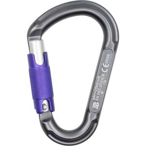 Beal HMS карабинер Beal Be Lock 3-Matic Screwgate carabiner - Matt Grey - размер One Size (322-0245-0111)