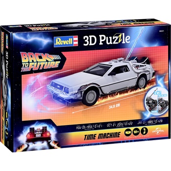 Revell 3D Пъзел Revell от 157 части - Машина на времето, Завръщане в бъдещето (00221)