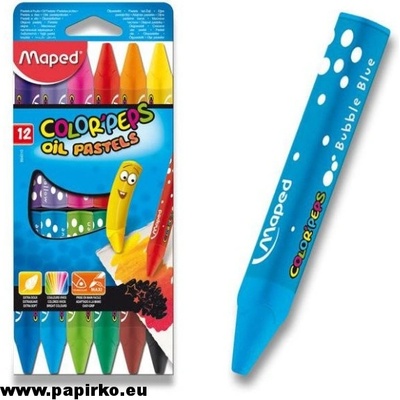 Maped Olejové pastely ColorPeps Oil Pastels 12 barev – Zbozi.Blesk.cz