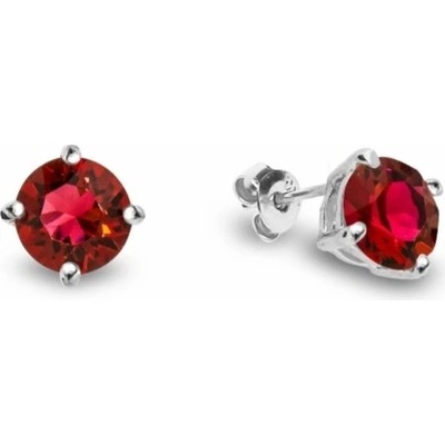 Spark červené se Swarovski Elements Ronda KP1088SS39SC Scarlet