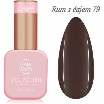 NANI gel lak Premium Rum s čajem 6 ml – Zboží Dáma