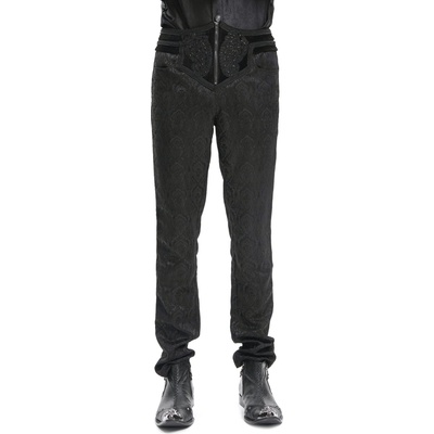 Devil fashion мъжки панталон DEVIL FASHION - Black Gothic Retro - PT259