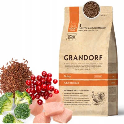 GRANDORF PRE sterilizovanú MAČKU Morka 400 g