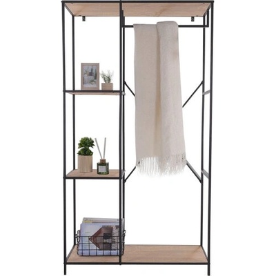 Kovový stojan na oblečenie Gallus, 90 x 166,5 x 40 cm