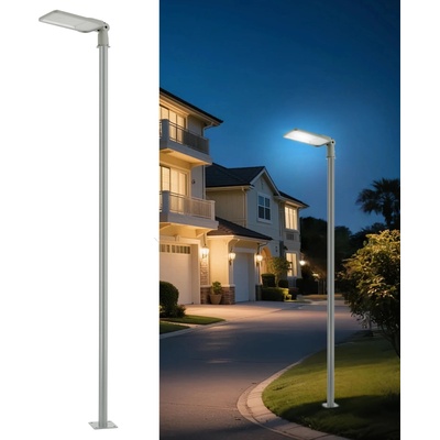 Brilagi Brilagi-LED Външна лампа със стълб, височина 3 m, URBANLIGHT LED/200W/230V, сива, IP65 (BG4773A)