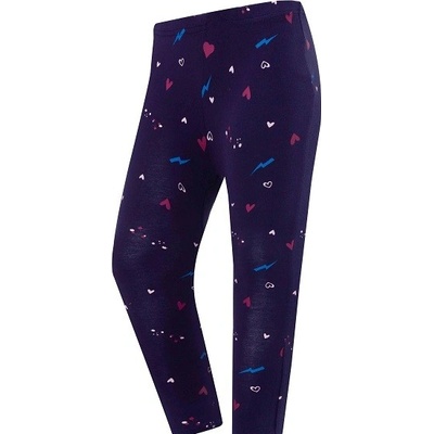 Wolf dívčí dlouhé legíny H2951 Tmavě fialová