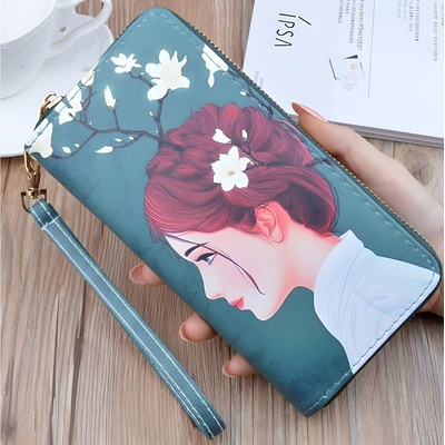 HARAHU Портмоне v - Зелена KP25187 (FE-25187)