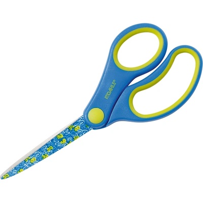 Dahle Детска ножица Dahle с гумирана дръжка, 14см, ВАР (26763-А-СИН)