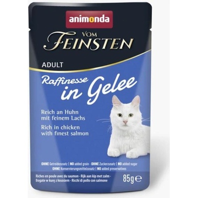 Vom Feinsten Raffinesse kura s lososom v želé 85 g
