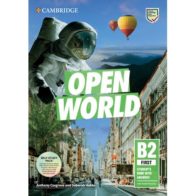 Open World First Self Study Pack SB w Answers w Online Practice and WB w Answers w Audio Download and Class Audio