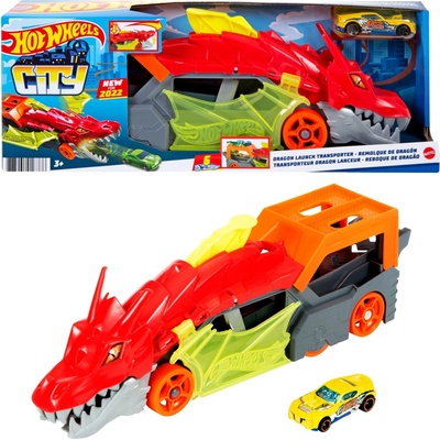 Hot Wheels City Dragon Launch Transporter