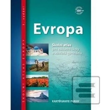 Evropa Školní atlas 3. vydání