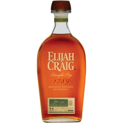 Elijah Craig Straight Rye - ръжено американско уиски 700ml