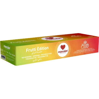 Masculan Bulk-Pack: Frutti Edition, 150 condoms