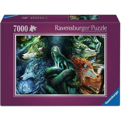RAVENSBURGER Mystickí vlci 7000 dielov