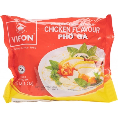 PHO GA Instantná kuracia polievka VIFON 60g