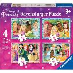 Ravensburger Пъзел Ravensburger от 24 части 4 в 1 - Дисни принцеси (3156) - ozone