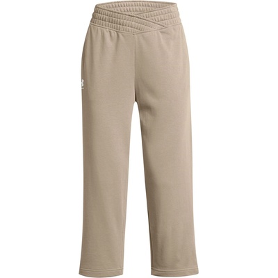 Under Armour Дамски анцуг Under Armour Ua Rival Terry Crop Wide Leg Tracksuit Bottom Womens - Brown