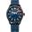 Curren Мъжки часовник Curren Knout, Силиконова каишка, Син (CURREN-8421-BLUE)