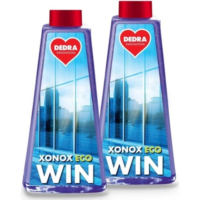 XONOX WIN Pěnový čistič na okna, skla & zrcadla JUICY SUMMER 2 x 500 ml