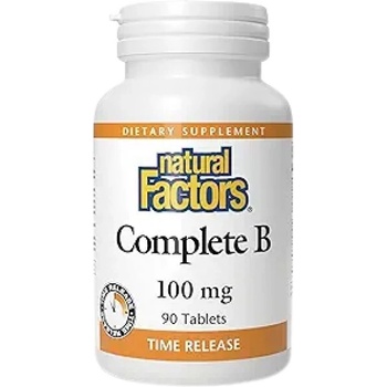 Natural Factors Complete B 100 mg [60 Таблетки]