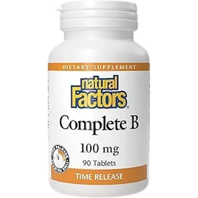 Natural Factors Complete B 100 mg [60 Таблетки]