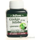 MedPharma Ginkgo biloba + Guarana 67 tabliet