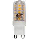 McLED LED G9, 3,5W, 3000K, 350lm