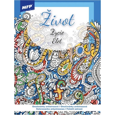 Vymaľovánky antistresové Život
