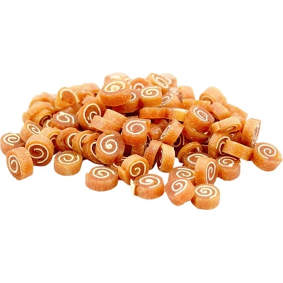 ZOO Factory Pochoutka Měkké rolky s kachním a treskou 500 g