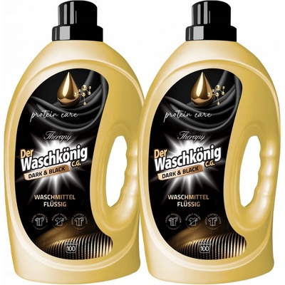 Waschkonig Tekutý Gel na praní černých tkanin Black 2 x 3 l 100 PD