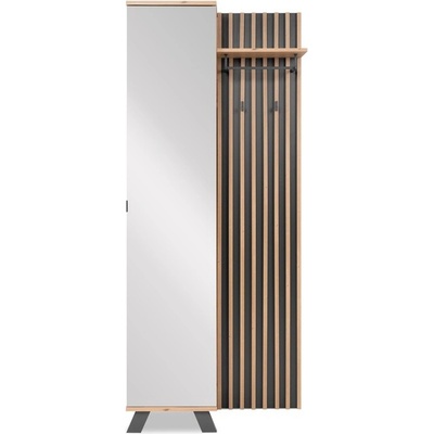 Sconto Predsieňová zostava JAYSON A antracitová/dub artisan