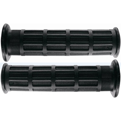 ARIETE gripy ROAD (130 mm) bez otvoru barva černá (vzor HONDA) (10)