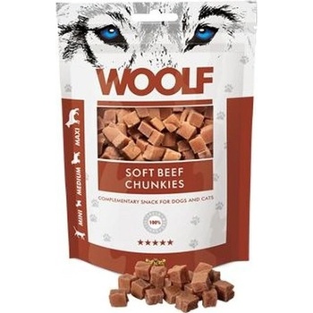 Woolf Beef Chunkies 100 g