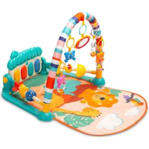 Caretero Toyz Активна гимнастика Caretero Toyz - Zoo Mat Turquise (TOYZ-9202) - baby