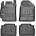 FroGum Гумени стелки Frogum Proline 3D съвместими с HYUNDAI ELANTRA V (2010-2016) 4 ЧАСТИ