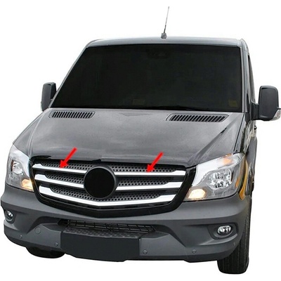 Omtec Nerez kryt prednej masky Mercedes Sprinter W906 FL 2013-2018