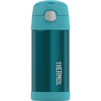 Thermos FUNtainer s brčkem tyrkysová 355 ml
