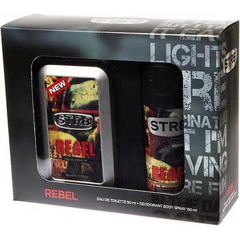 STR8 Rebel EDT 50 ml + deospray 150 ml dárková sada