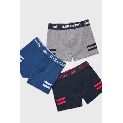 Il Granchietto 3PACK боксерки за момчета Antonio (3PackGB4159_box)