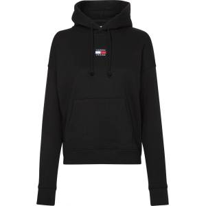 Tommy Hilfiger Суичър Tommy Jeans Badge Hoodie - Black BDS