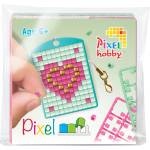Pixelhobby Мозайка с пиксели Pixelhobby, Ключодържател - Сърце (23123)