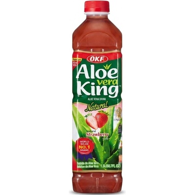 OKF Aloe Vera King Strawberry Drink 1,5 l