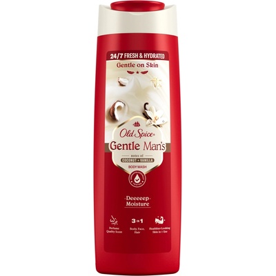 Old Spice Gentle Man's Coconut + Vanilla sprchový gel 3v1 400 ml