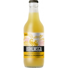 Bohemsca Craft limonáda mango a pomaranč sklo 330 ml