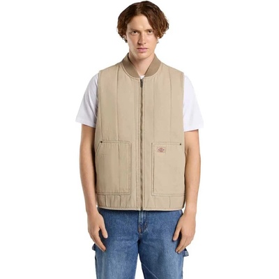 DICKIES Потник Dickies Quilted Canvas vest - Beige (Desert Sand)