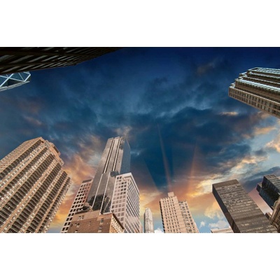 Dimex MS-5-2995 Vliesová fototapeta Mrakodrapy na Manhattanu rozměry 375 x 250 cm