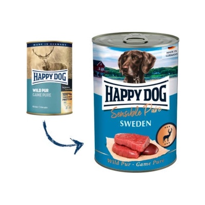 Happy Dog Wild Pur Sweden divina 400 g