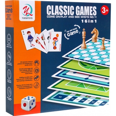 Sada společenských her 16v1