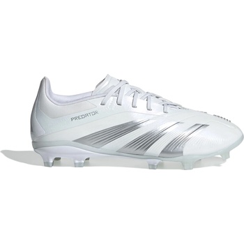 Adidas Юношески футболни бутонки Adidas Predator 24 Elite Junior Firm Ground Football Boots - White/Silver